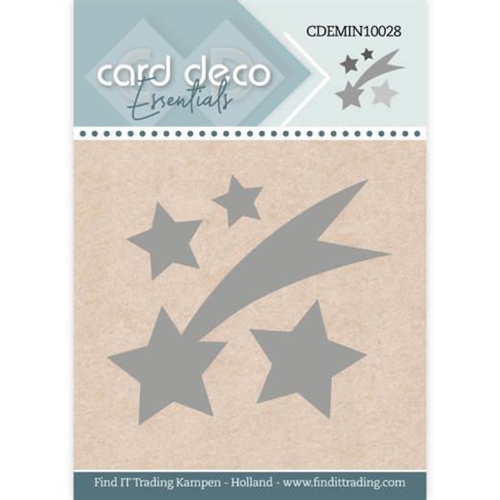 Card Deco Mini Stjerner 4,9x4,3cm